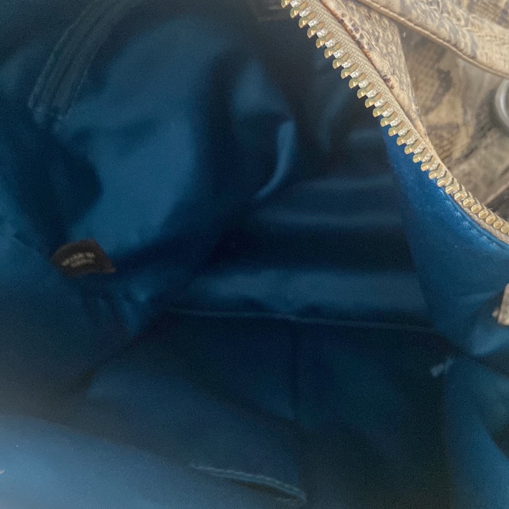 Coach Crossbody/Shoulder Python Bag - image 4